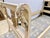 Antique French Painted Twin Bed With Carved Swan Heads & Lyre Motifs For Sale - Image 4 of 11
