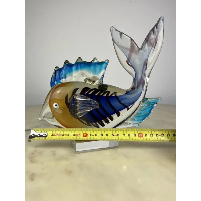 Large Vintage Murano glass fish, Italy, 70s Always belonged to my family, purchased by my grandparents in Murano....