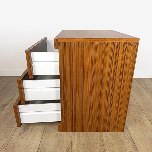 Danish Chest of Drawers with Teak Veneer, 1970s For Sale - Image 12 of 15