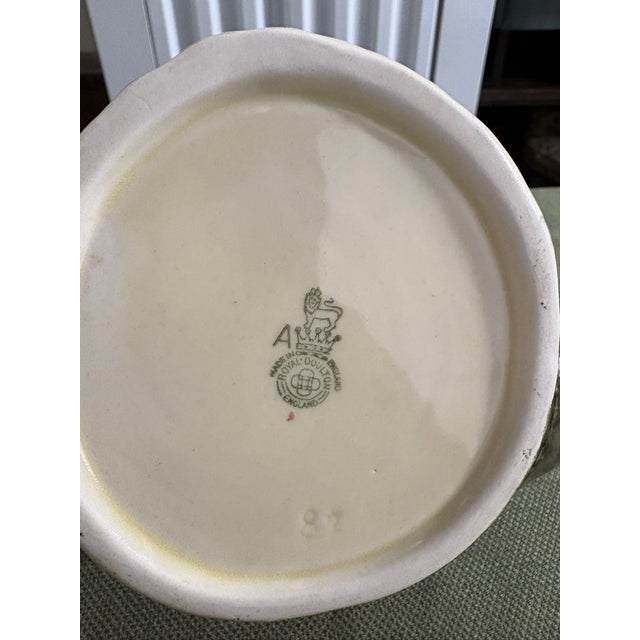 Ceramic Vintage Royal Doulton "The Cavalier" Porcelain Toby Character Jug Mug, 20th Century For Sale - Image 7 of 7