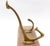 Wood European Vintage Brass Hook Rack on Wooden Plank For Sale - Image 7 of 10