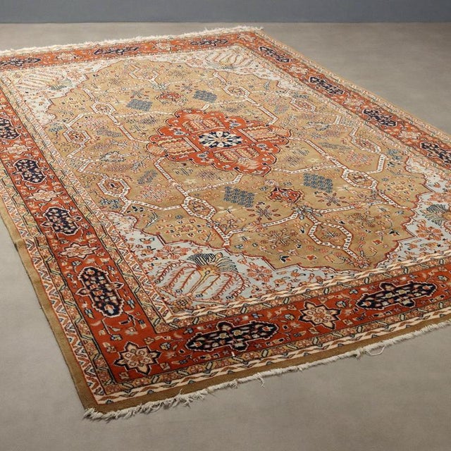 Srinagar Rug in Wool For Sale - Image 9 of 9
