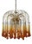 Murano Glass Teardrop Chandelier attributed to Paolo Venini, 1960s For Sale