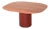 Tobia Dining Table in Red Traverine by Afra and Tobia Scarpa for B&B Italia, 1970s For Sale