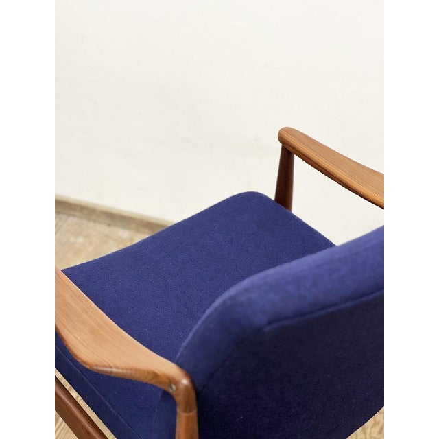 Set of Mid-Century Modern Teak Armchairs by Hartmut Lohmeyer for Wilkhahn, 1950s For Sale - Image 16 of 18