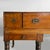 Italian Desk in Wood with Drawers and Brass Handles, Late 1800s For Sale - Image 5 of 18