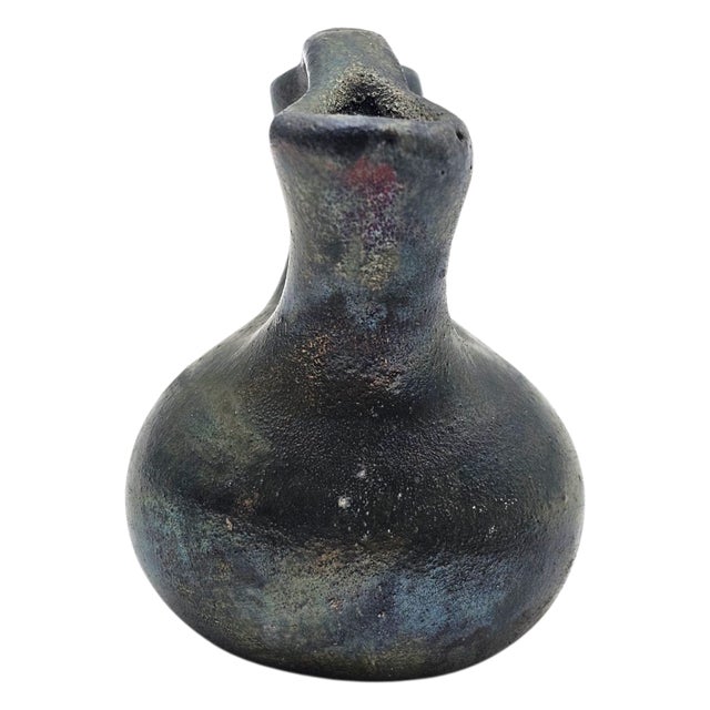 J. Diller Raku Pueblo-Style Wedding Jar – Earth & Fire Fired Pottery For Sale - Image 9 of 12