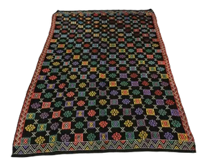 Turkish Handmade Naturel Kilim Rug - 4′11″ × 7′9″