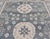 Modern Modern Khotan Rug With Circular Medallions in Shades of Steel Blue & Off White 10'6 X 16'3 For Sale - Image 3 of 11