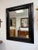 Black Black Wooden Wall Mirror, 1980s For Sale - Image 8 of 8