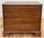 Handsome antique English George III mahogany chest of drawers. Rich coloring with a light patina. Solid bracket feet....