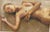 Illustration Nude Woman Oil Painting For Sale - Image 3 of 6