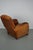 Vintage French Cognac-Colored Leather Club Chair, 1950s For Sale - Image 9 of 18
