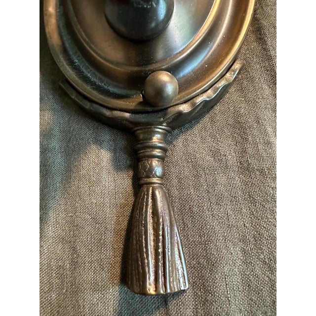 Old Lights On is pleased to offer this lovely vintage brass antique wall sconce. It is rewired and ready to install. We...