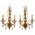 Gilt Bronze and Crystal Two Light Sconces by Sterling Bronze Co. N.Y - A Pair For Sale - Image 9 of 9