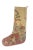 Vintage Turkish Kilim Christmas Stocking With Red Star Motif, Cream Wool, 11.8 X 17.7 in – Handwoven One of a Kind Decor For Sale - Image 6 of 7