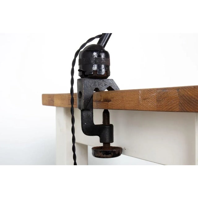 Mid-Century Modern Model 201 Architect Lamp by Bernard Albin Gras for Ravel Clamart, 1930 For Sale - Image 3 of 10
