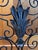 Vintage Wrought Iron Two Part Screen, Maitland Smith. For Sale - Image 10 of 11