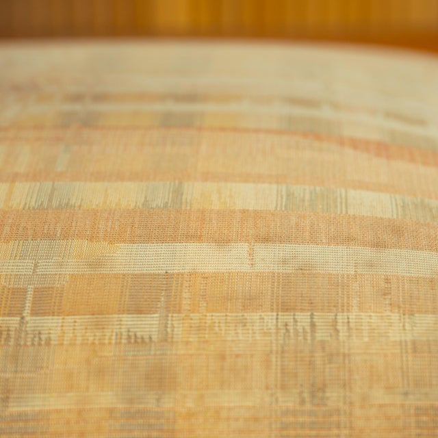 Vintage Art Deco Style Vis-a-Vis Pear Conversation Bench in the style of Rennie Mackintosh, 1984 For Sale - Image 9 of 18