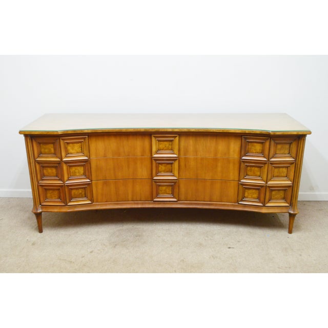 Wood Helen Hobey for Baker Bedroom Set Dresser and Headboard Set of 2 For Sale - Image 7 of 14