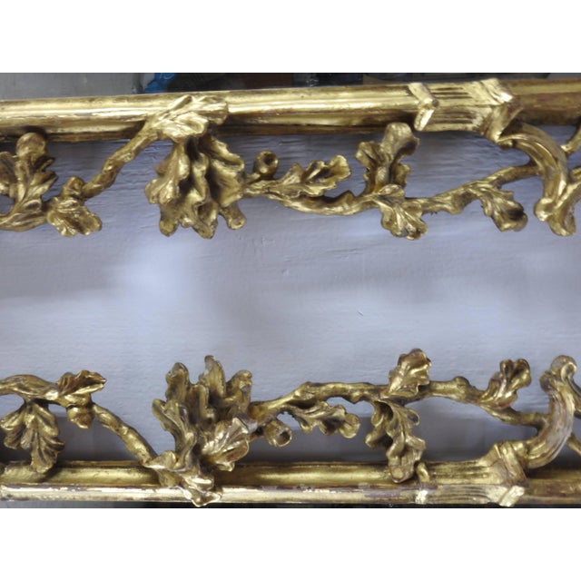 Wood Pair of George III Bright Gilt Mirrors For Sale - Image 7 of 11
