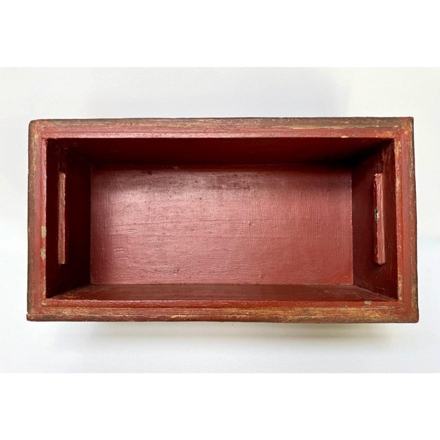 Late 19th Century Burmese Kammavaca Manuscript Chest - 14.5 In For Sale - Image 12 of 17