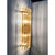 Early 21st Century Amber Triedro Murano Glass Wall Sconce in Venini by Simoeng, Set of 2 For Sale - Image 5 of 6
