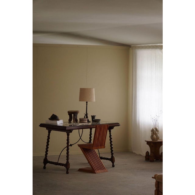 Danish Art Nouveau Table Lamp in Bronze, 1920s For Sale - Image 11 of 18