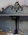 Early 20th Century Swedish Wall-Mounted Coat Rack with Brass Hooks For Sale - Image 4 of 9