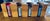 Rare Walnut Poker Chip Caddy With Chips For Sale In Chicago - Image 6 of 9