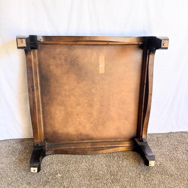 Wood Vintage Ming Style Burl Wood Coffee Table For Sale - Image 7 of 7