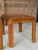 Gabriella Crespi Mid-20th Century Restored Pencil Reed Rattan Side Tables With New Glass – Pair For Sale - Image 4 of 12