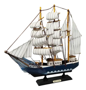 Belem Model Ship, England, 1970s