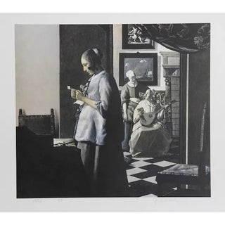 George Deem, "Letter From Picasso," Lithograph For Sale