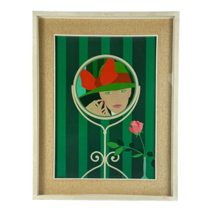 Amleto Dalla Costa, Original Serigraph Framed, Milan Italy 1980s