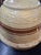 Large 14 Inch Antique American Yellowware Master Mixing Bowl With Brown Bands For Sale - Image 4 of 9