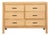 Bermuda Six-Drawer Dresser - Natural For Sale