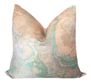Custom Nicolette Mayer Agate 20" Pillow - Clay