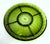 Mid-Century Modern Mid 20th Century Mid-Century ModernGreen Indiana Glass Divided Relish Dish For Sale - Image 3 of 11
