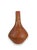 Brown Vintage Orange Ceramic Vase, 1970s For Sale - Image 8 of 8