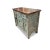 1960's Asian Vintage Distressed Grayish Blue Cabinet For Sale - Image 4 of 6