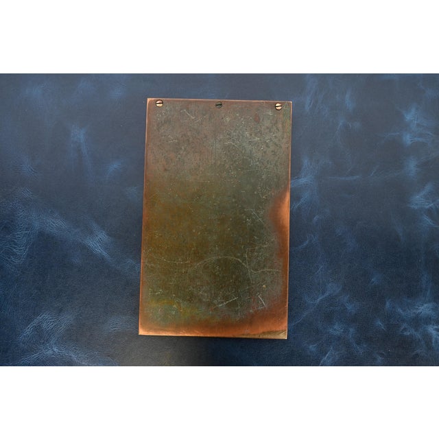 Bronze Tiffany Studios New York Zodiac Bronze Notepad Holder For Sale - Image 8 of 12