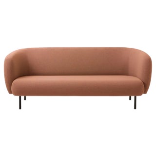 Caper 3 Seater Sofa in Fresh Peach by Warm Nordic For Sale
