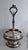 1870s Bancroft, Redfield & Rice Silverplate Cruet Castor Set 6 Etched Bottles For Sale - Image 4 of 12
