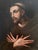 Saint Francis of Assisi, 1800s, Oil on Oak Panel For Sale - Image 3 of 8