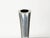 Gray Large Italian Aluminum Brutalist Candlestick, 1970s For Sale - Image 8 of 12