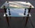 Gilbert Rohde Style Brass & Mirrored Glass Cloud Tables - 2 Pieces For Sale - Image 10 of 13