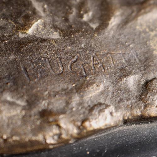 Metal Lurking Tiger Bronze from Rembrandt Bugatti For Sale - Image 7 of 8