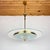 1940s Vintage Disk Chandelier attributed to Pietro Chiesa for Fontana Arte, Italy, 1940s For Sale - Image 5 of 18