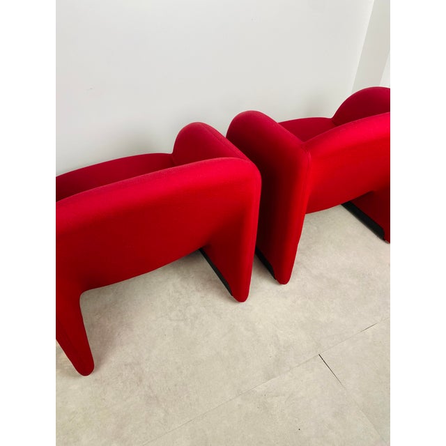 Ben Armchairs by Pierre Paulin for Artifort, 1990s, Set of 2 For Sale - Image 6 of 17